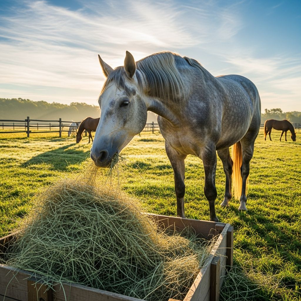 Horse Feeding Guide: Nutrition and Best Practices Complete guide to horse nutrition, feeding schedules, and dietary requirements for optimal health.