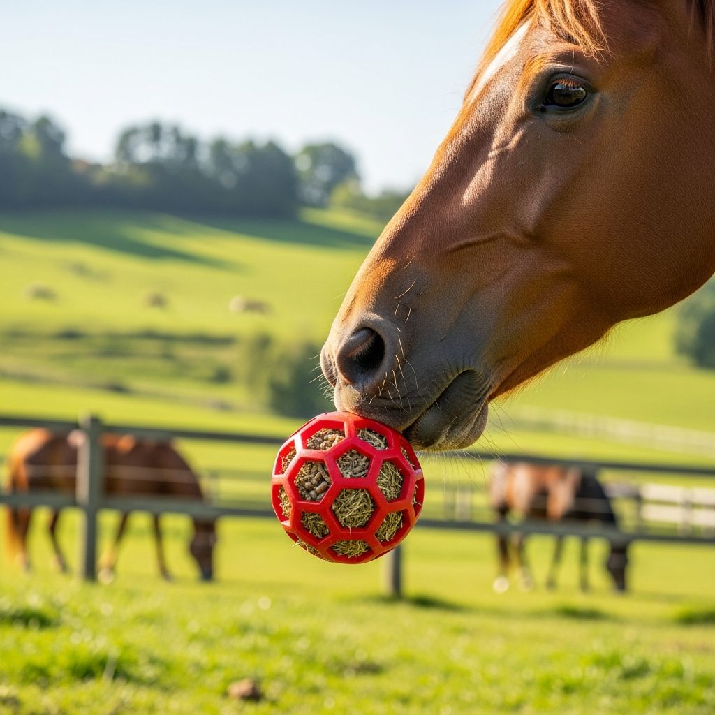 Horse Toys: Keep Your Horse Mentally Stimulated Discover how horse toys provide mental stimulation, reduce boredom, and improve your horse's overall well-being.