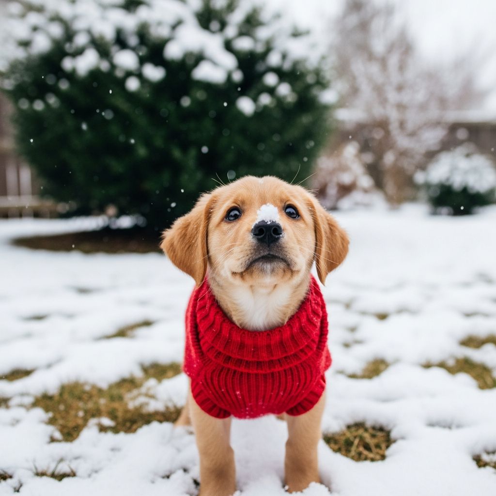 Master winter puppy potty training with expert strategies and practical solutions for cold weather challenges.