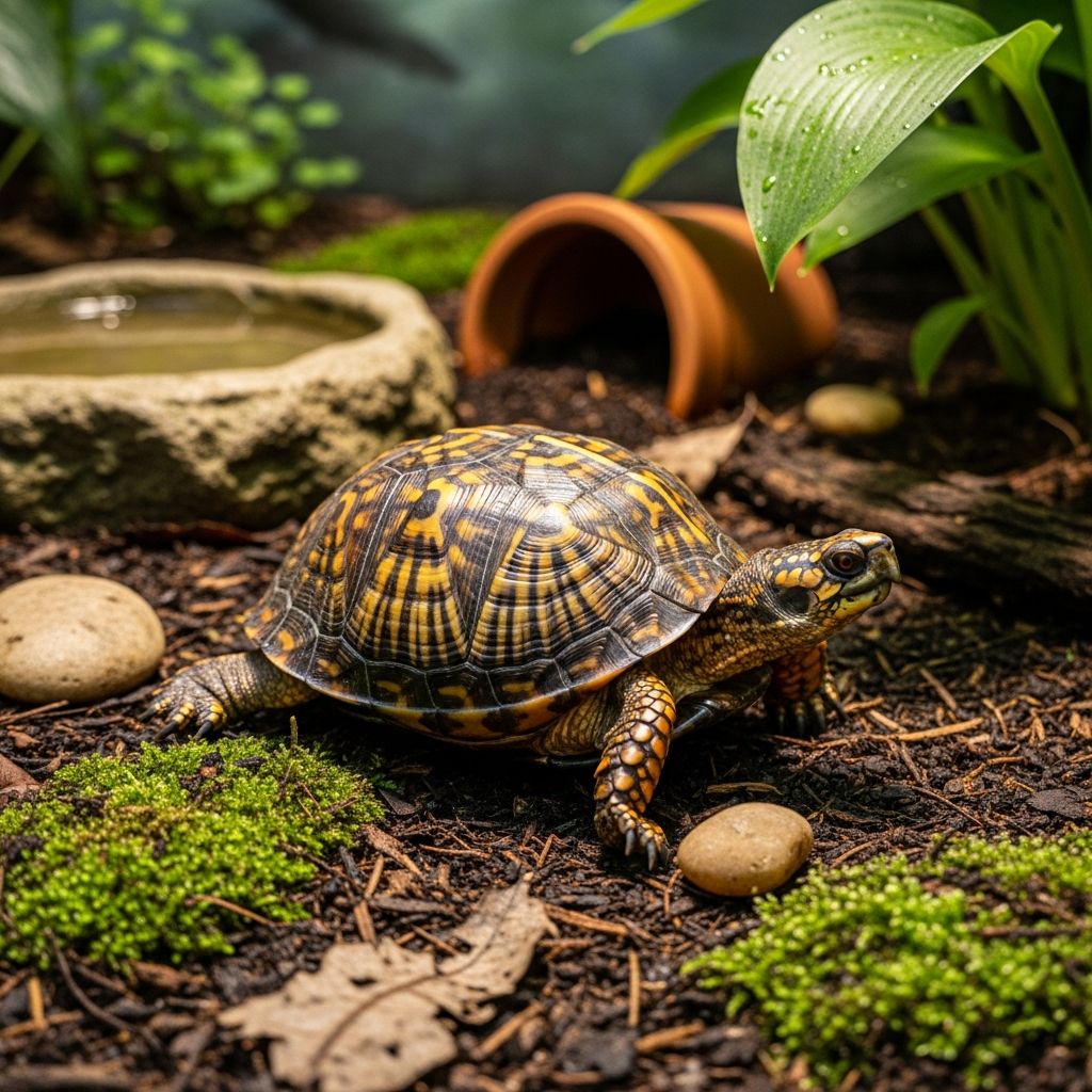 Housing Box Turtles: Complete Care Guide Learn how to properly house your box turtle indoors or outdoors with expert guidelines.