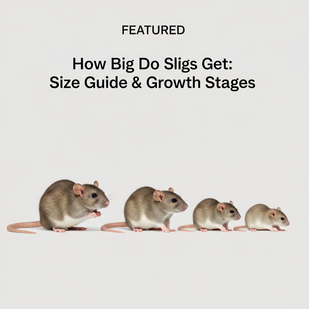 How Big Do Rats Get: Size Guide & Growth Stages Complete guide to rat sizes, growth stages, and what to expect as your pet matures.
