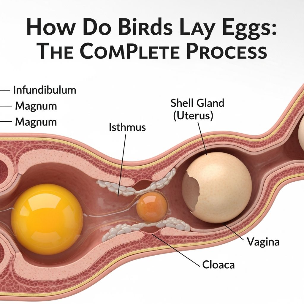 How Do Birds Lay Eggs: The Complete Process Discover the fascinating biological process of how birds lay eggs from fertilization to hatching.
