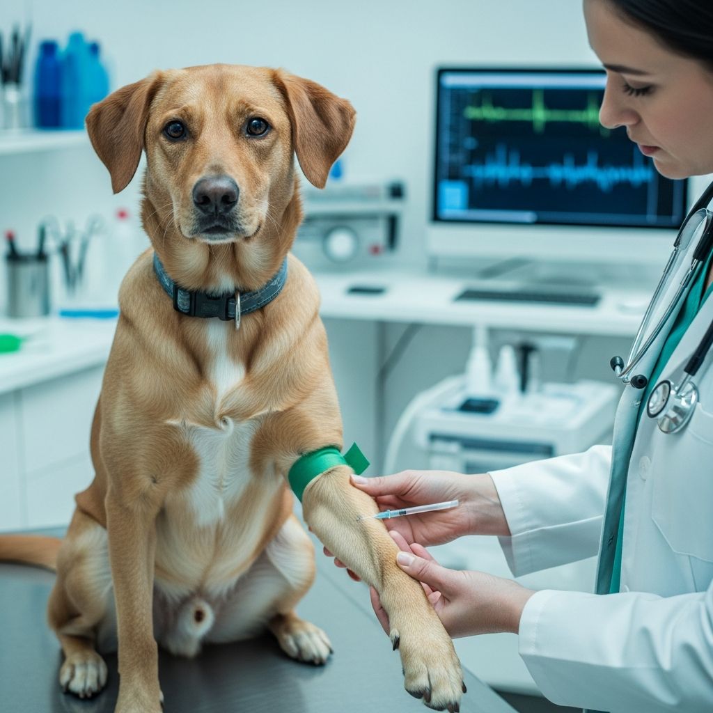 How Often Should My Dog Get a Blood Test? Complete guide to dog blood testing frequency, types, and importance for your pet's health.