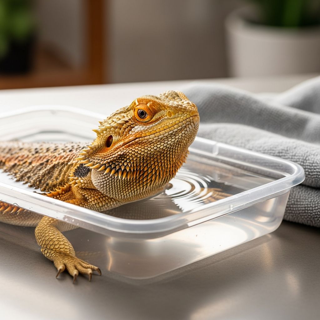 Master the art of bathing your bearded dragon with our comprehensive step-by-step guide.
