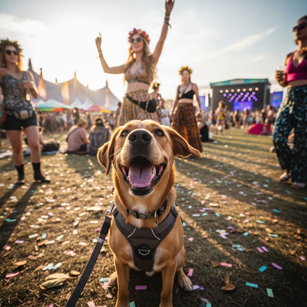 Expert tips for surviving festival season with your pup safely and enjoyably.