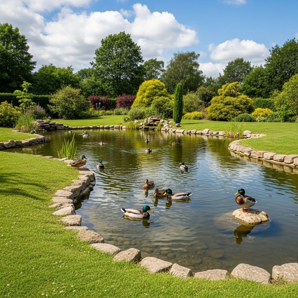 How To Build a Pond for Ducks: Complete Guide Create the perfect duck pond with our step-by-step guide to design, installation, and maintenance.