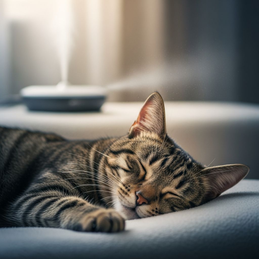 How To Calm A Cat Using Pheromones: Comprehensive Guide Learn how feline pheromones can reduce stress and anxiety in cats effectively.