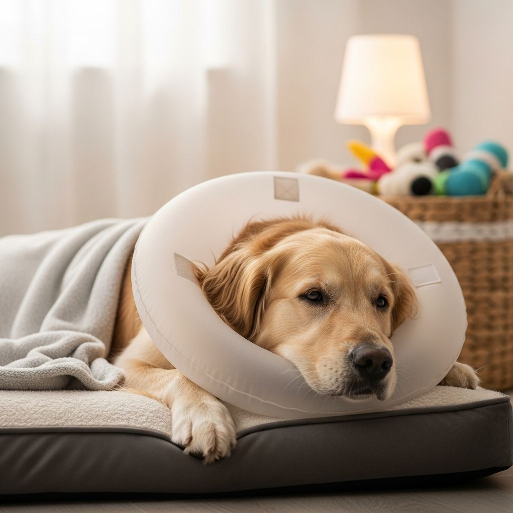 How to Calm a Dog After Surgery: Recovery Guide Expert tips to keep your dog calm and comfortable during post-surgical recovery.