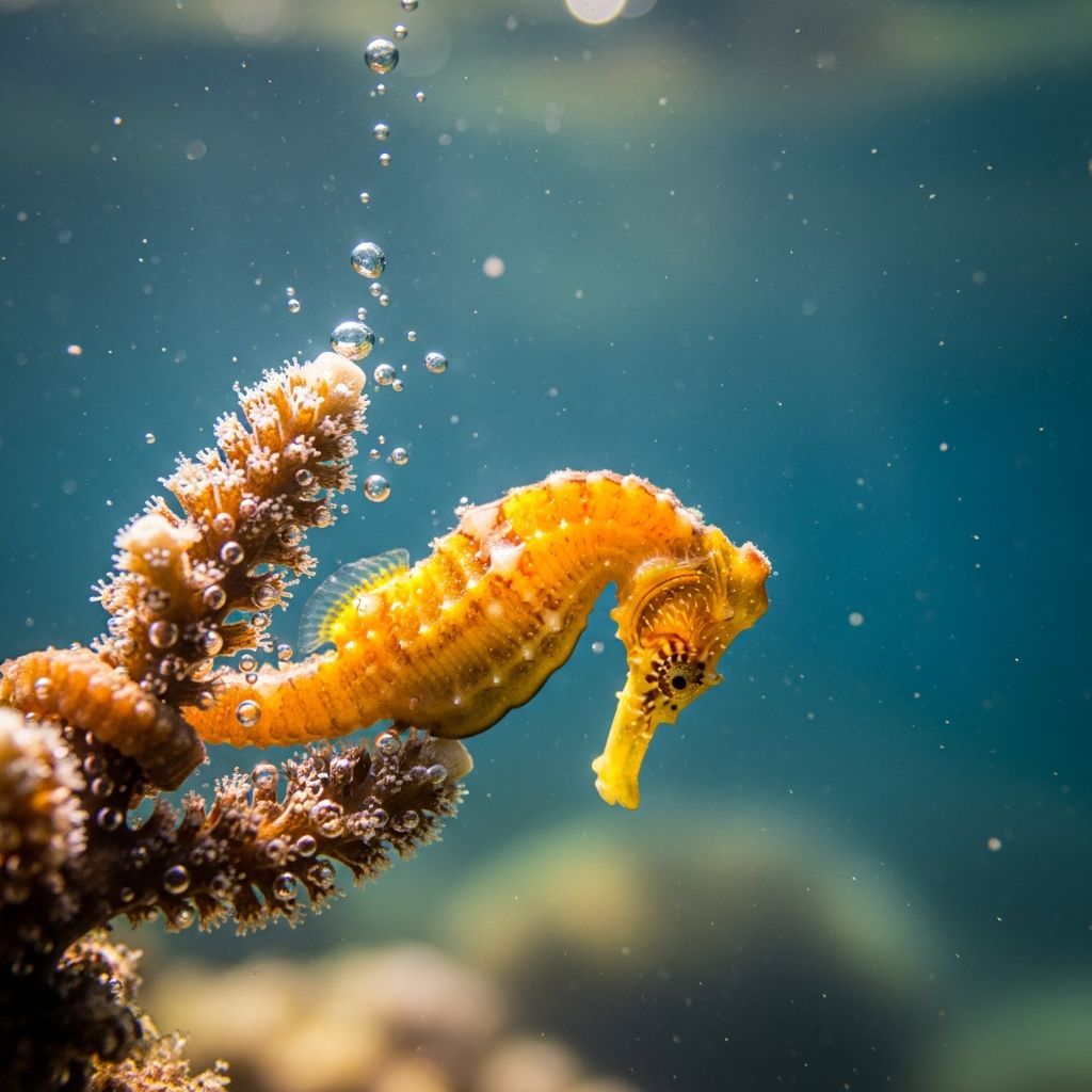 Pet Seahorse Care: A Comprehensive Guide For A Healthy Aquarium Complete guide to seahorse care: Tank setup, feeding, water quality, and health maintenance.