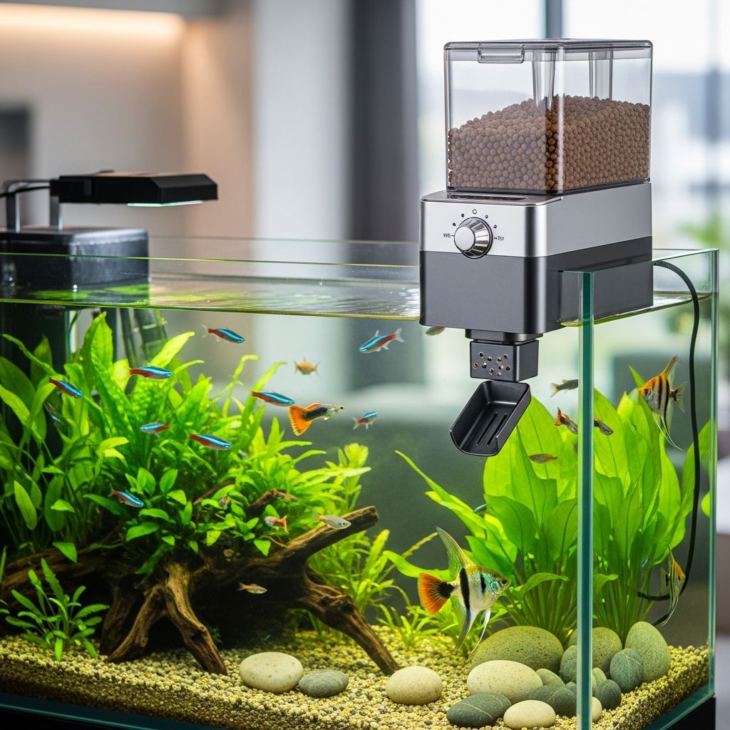 Find the perfect automatic fish feeder for your aquarium with our comprehensive buying guide.