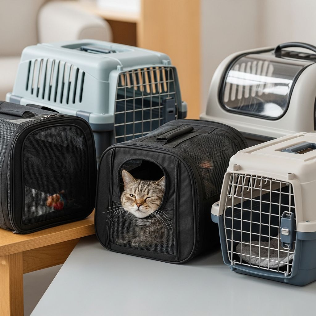 Find the perfect cat carrier with expert tips on size, loading, ventilation, and portability.