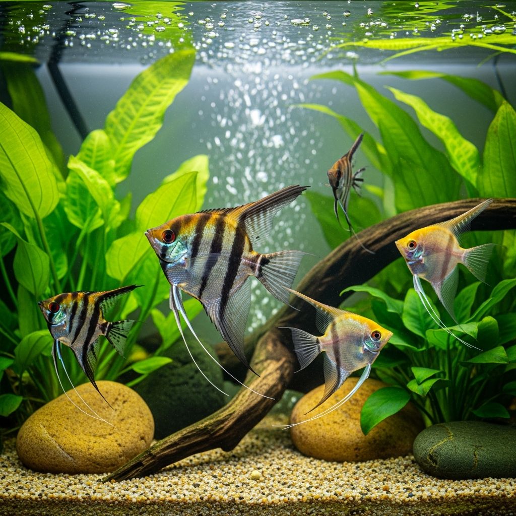 How to Choose and Care for Freshwater Angelfish Complete guide to selecting, housing, and caring for freshwater angelfish in your aquarium.