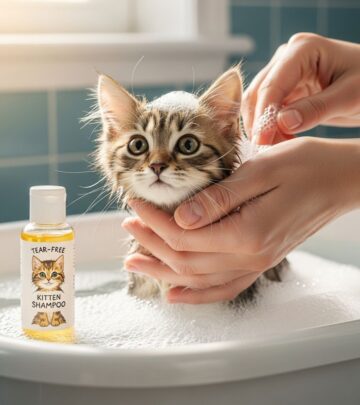 Select the perfect dermatologist-formulated shampoo for your kitten's delicate skin and coat health.