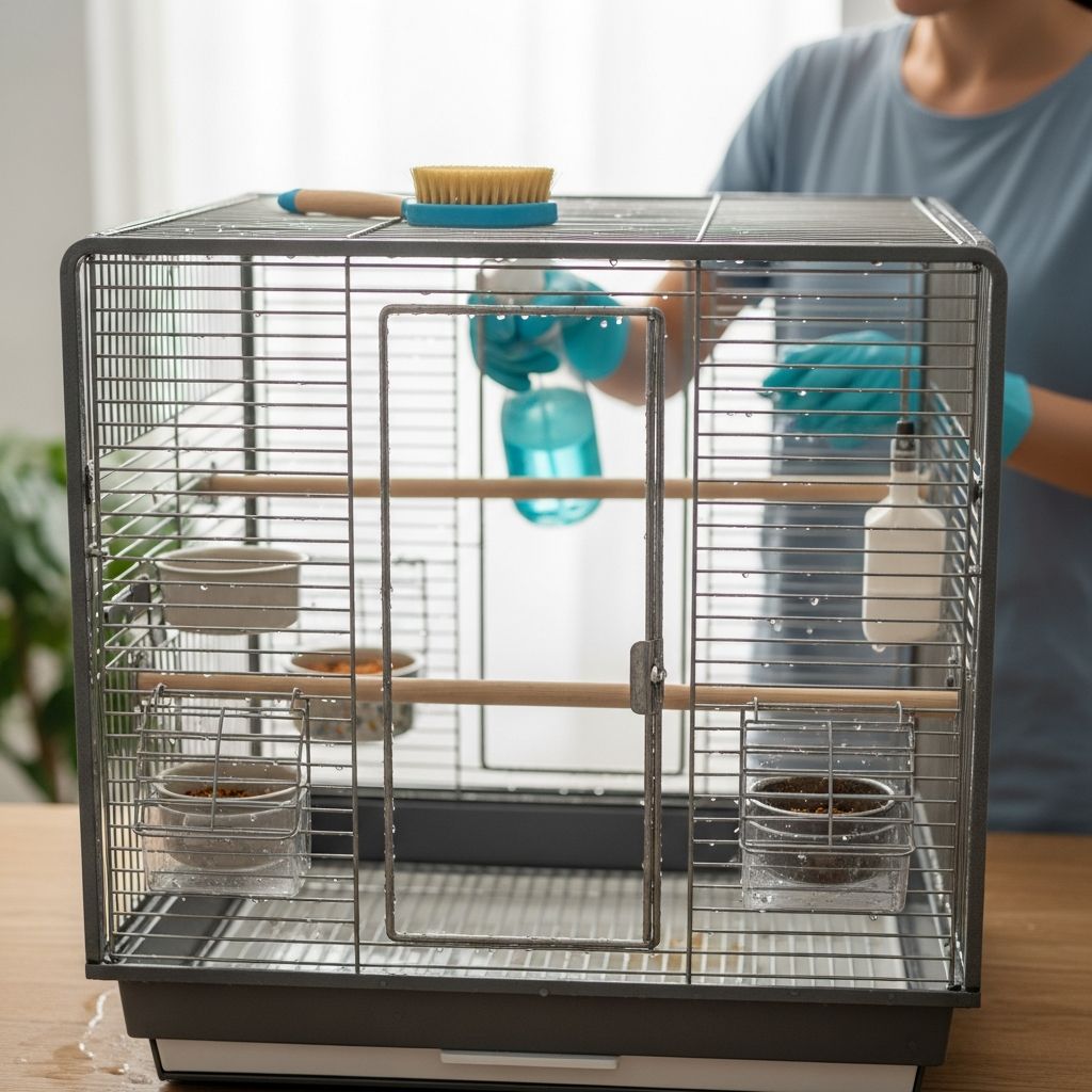 How to Clean a Bird Cage: Complete Guide Master bird cage cleaning with our comprehensive guide to keeping your feathered friend healthy and happy.