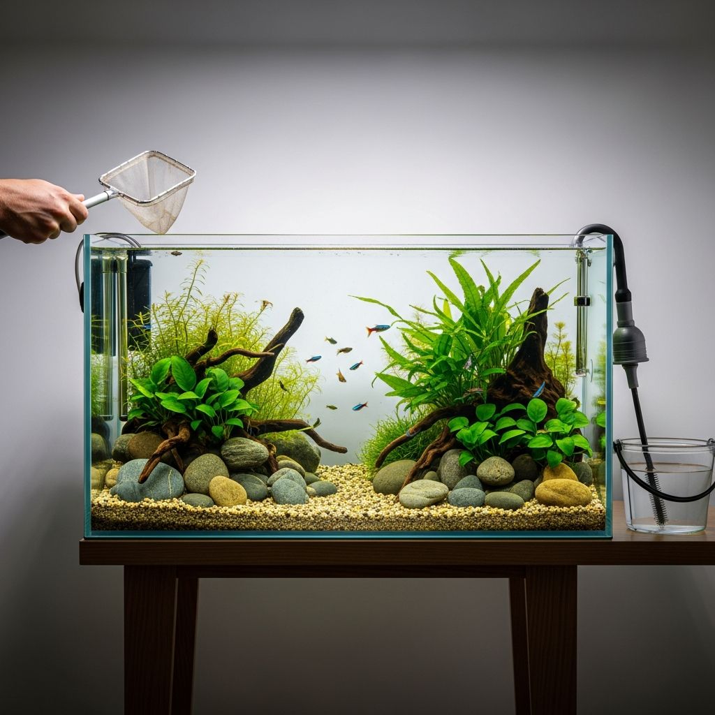 Master the art of freshwater aquarium maintenance with our comprehensive step-by-step cleaning guide.
