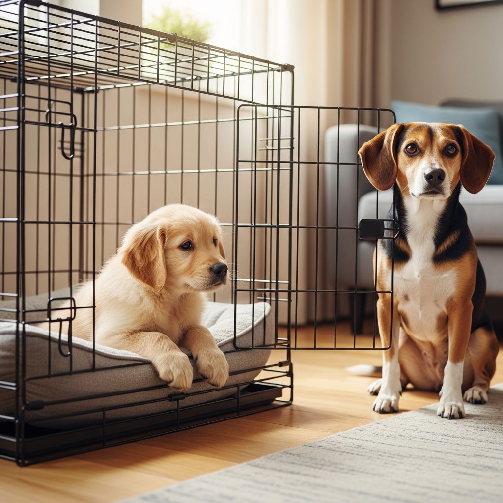 Crate Train A Puppy Or Dog: 4 Essential Steps Master crate training with proven steps to help your puppy or dog feel safe and secure.