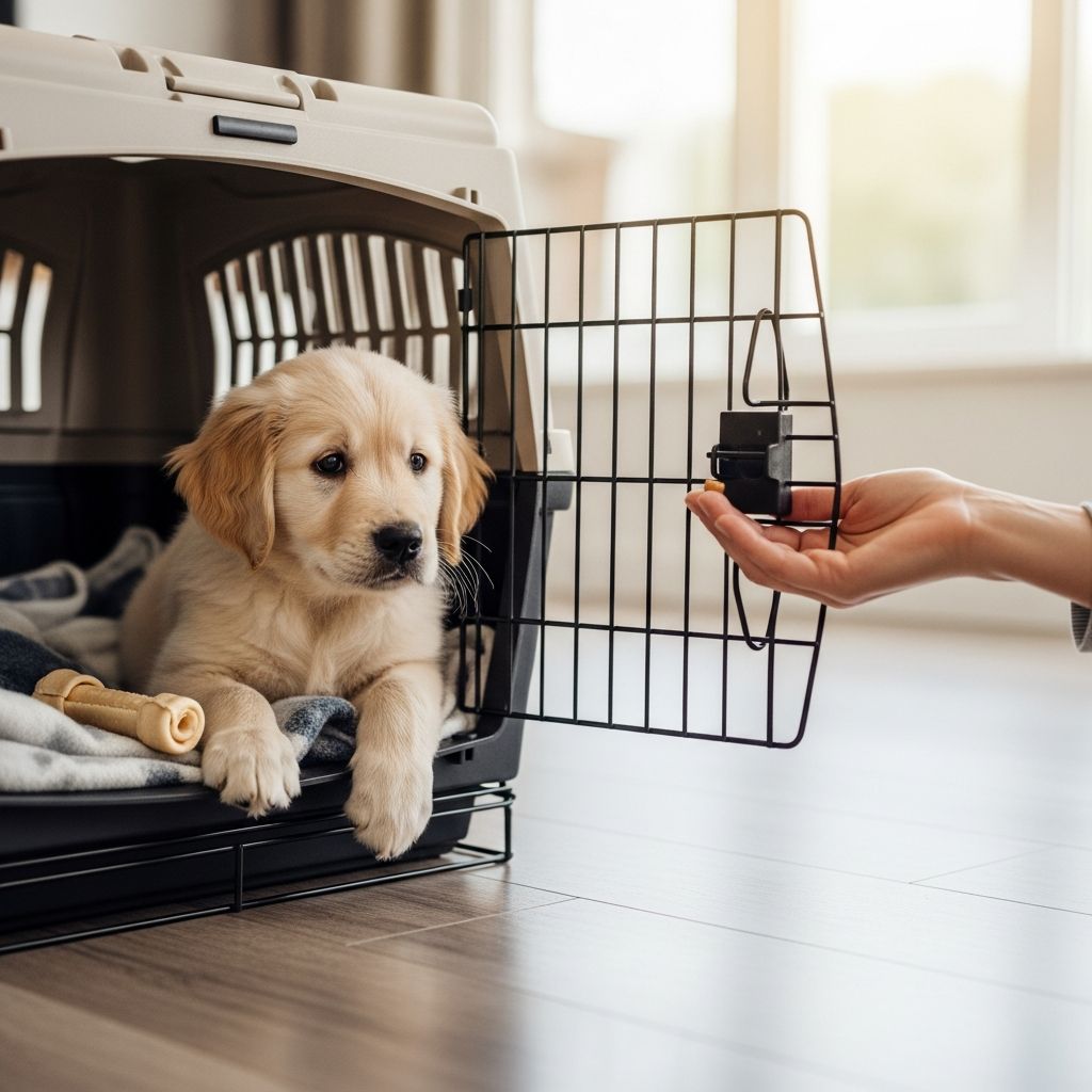 Master crate training with our expert guide: Build security, simplify potty training, and create a safe space for your puppy.