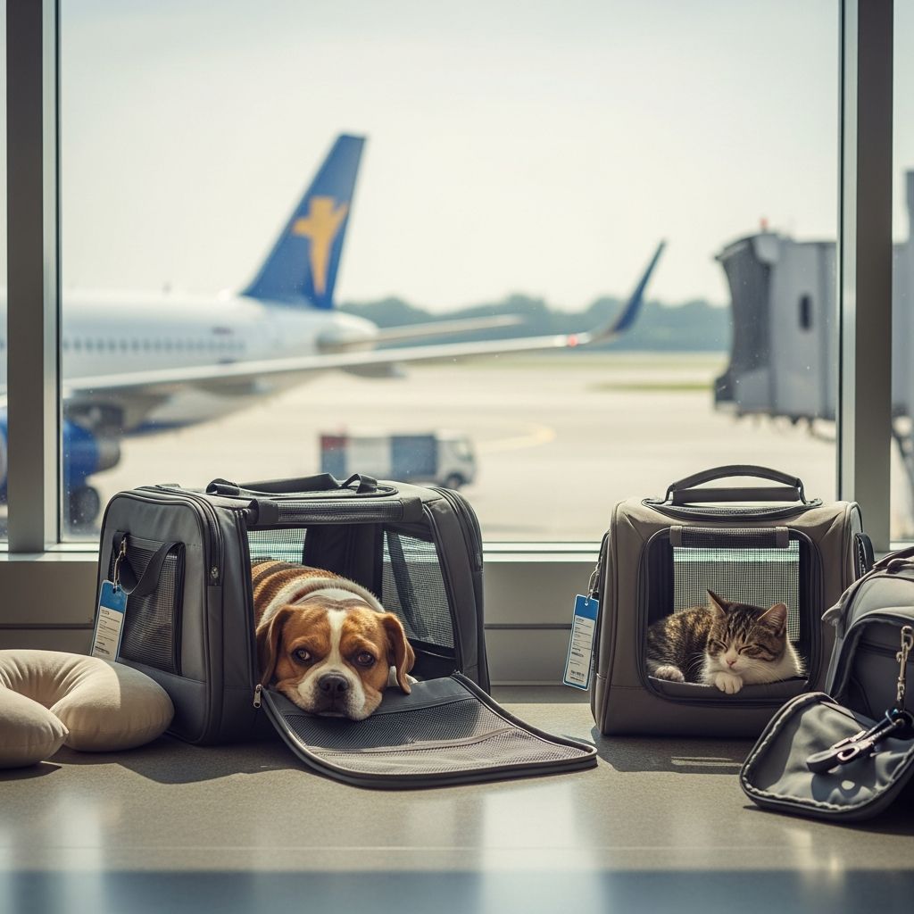 How To Fly With A Dog Or Cat: Comprehensive Guide To Air Travel Complete guide to flying with pets: cabin vs. cargo, airline policies, and essential preparation tips.