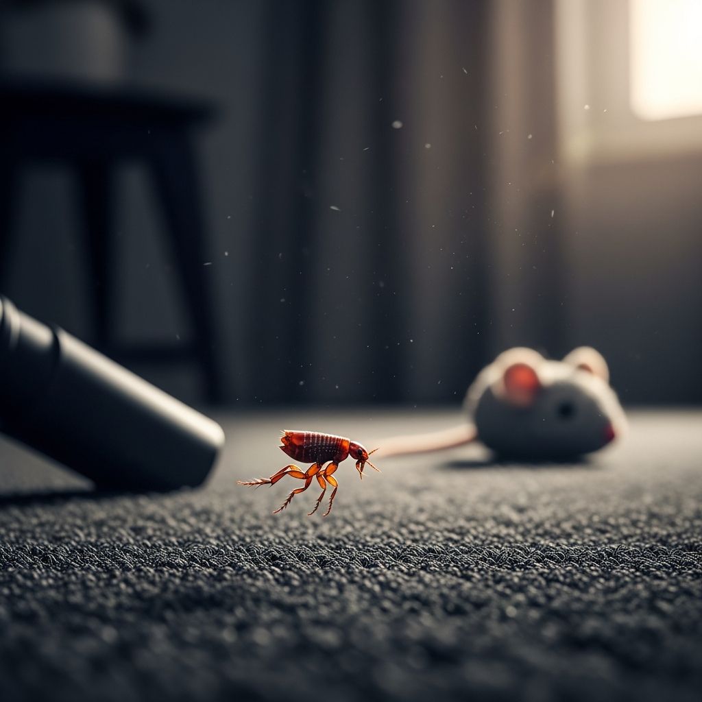 Complete guide to eliminating fleas from your home using proven methods and expert tips.