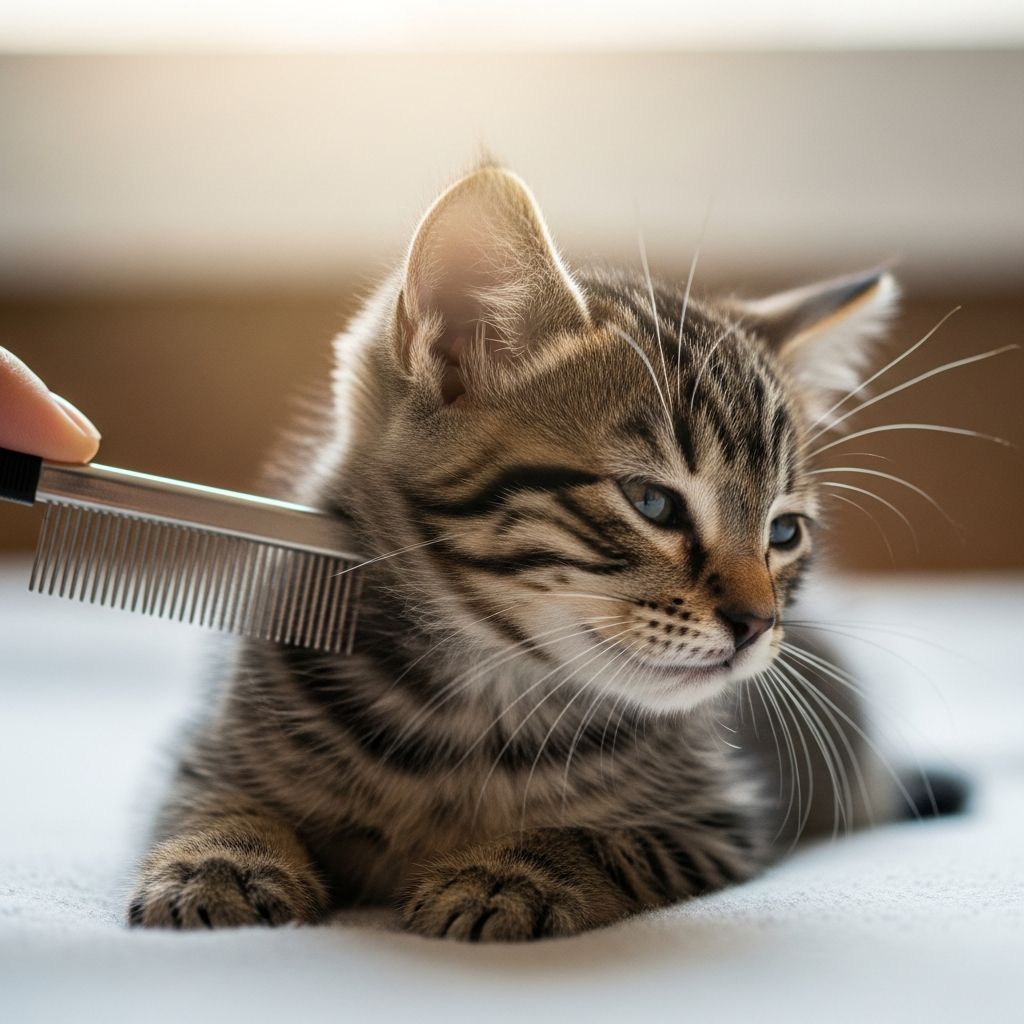 Learn safe and effective methods to eliminate fleas from your kittens without harmful chemicals.