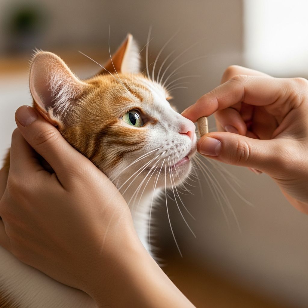 Master the art of administering pills to your cat with proven techniques and strategies.