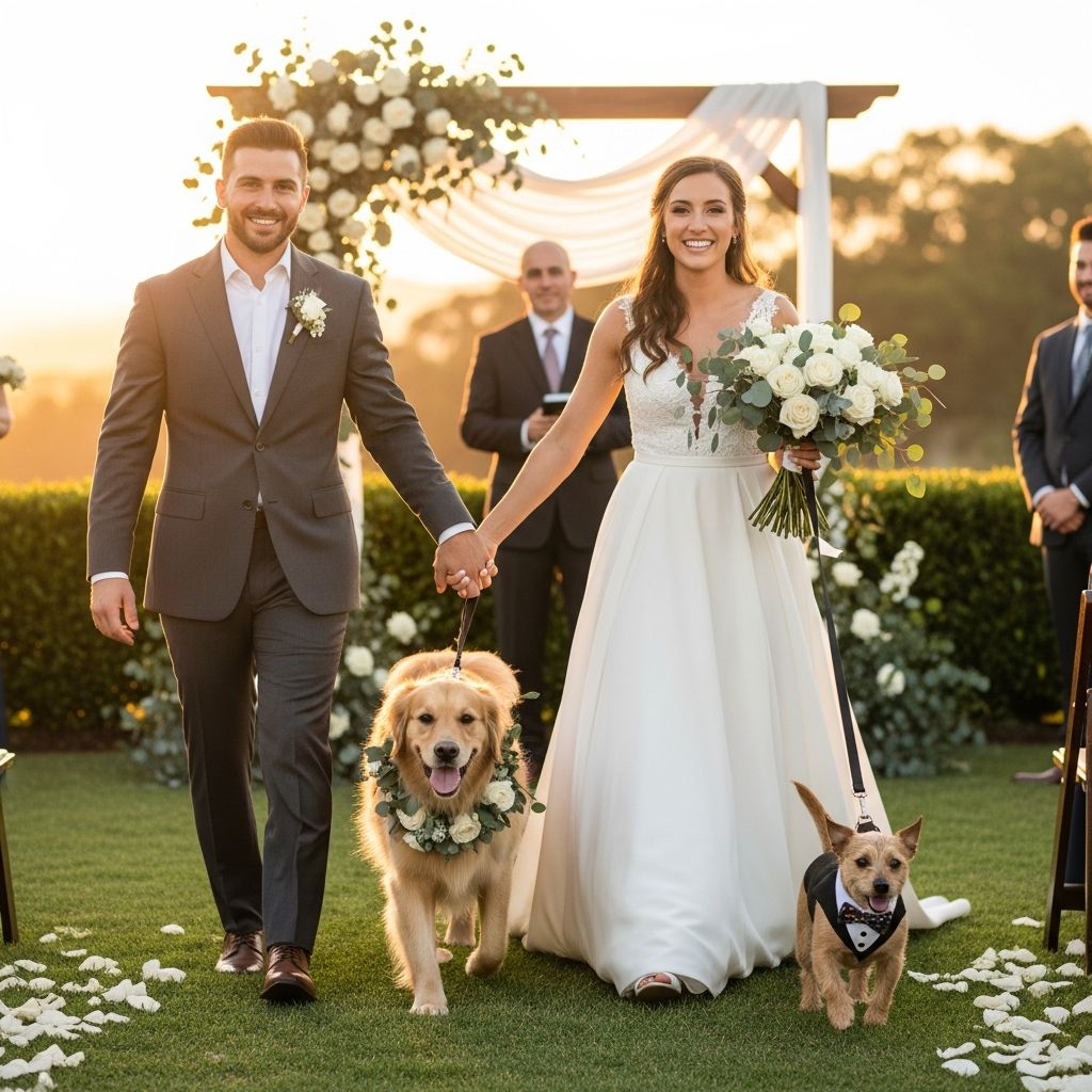 How to Include Pets in Your Engagement and Wedding Make your pet part of your big day with expert tips for pet-friendly proposals and weddings.