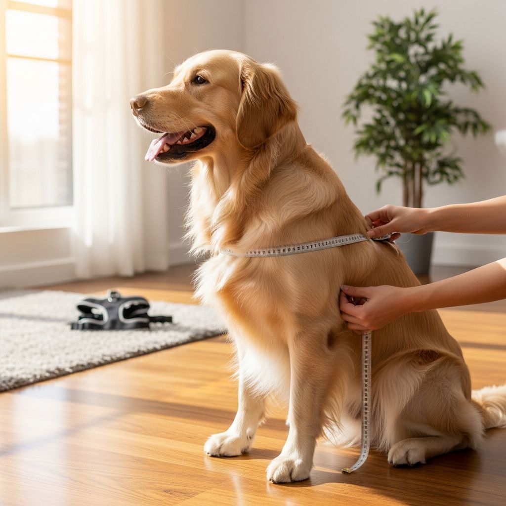 Master dog harness sizing with our step-by-step measurement guide for perfect fit.