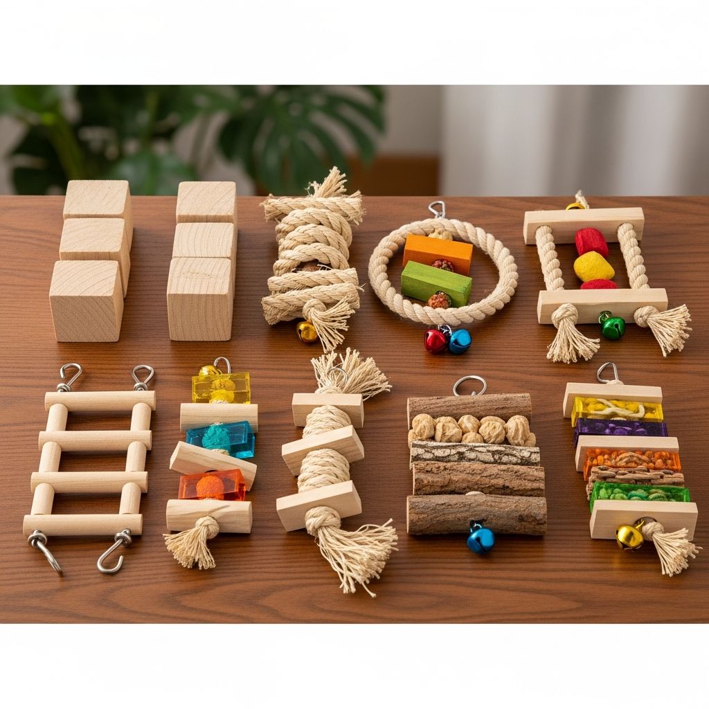 Learn how to choose safe, engaging bird toys that promote health and prevent injuries.