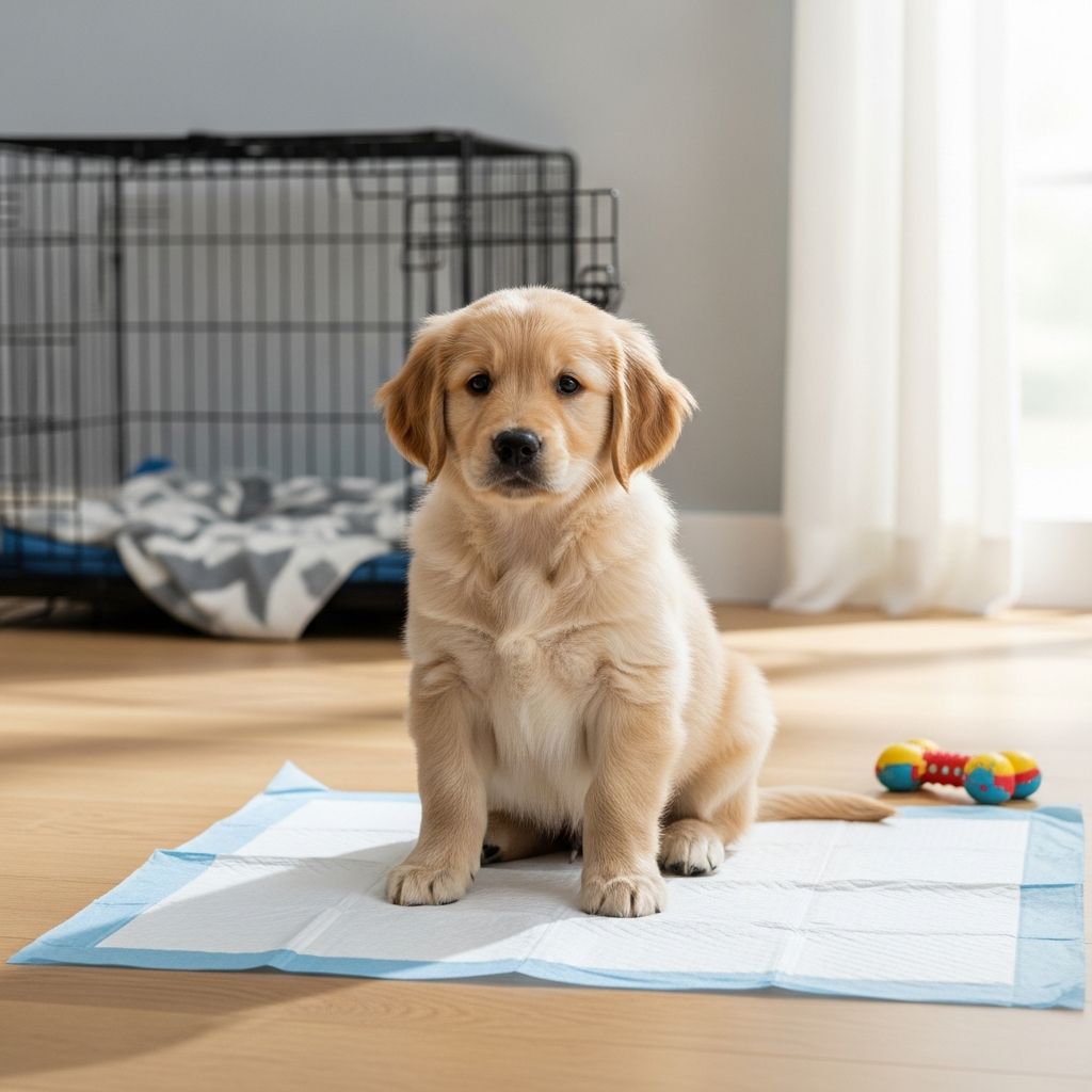 Master potty pad training with our step-by-step guide for dogs of all ages and sizes.