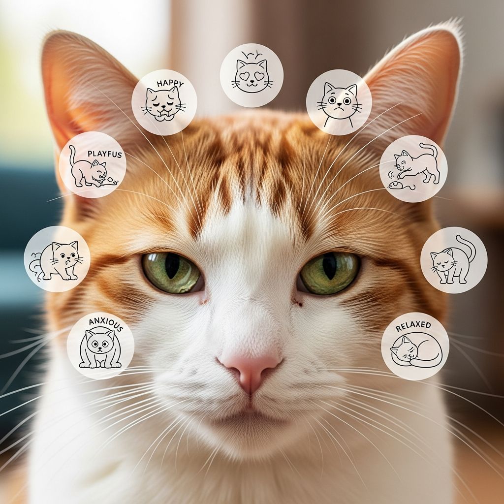 Master feline communication: Learn to decode your cat's body language and understand their emotional states.