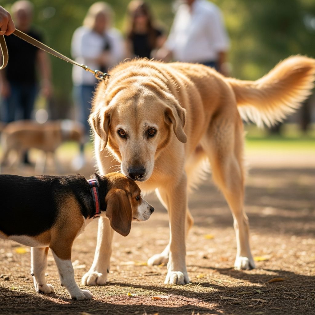 Master the art of socializing your older dog with proven techniques and patience.