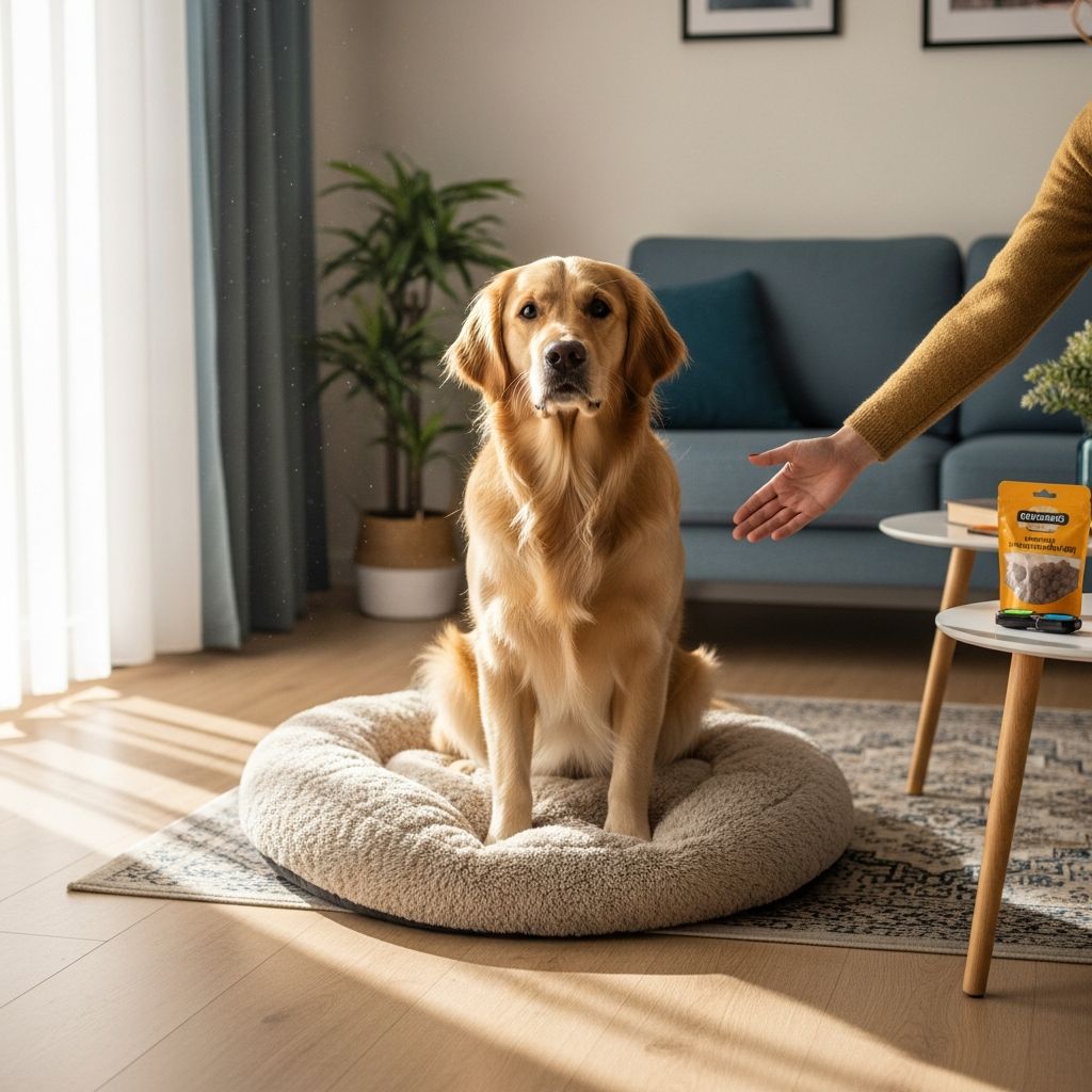 How to Teach Your Dog to Go to Their Place Master the Place command with step-by-step guidance for a well-behaved, calm dog.