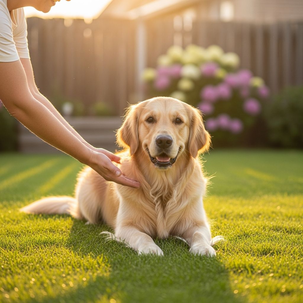 Master the lie down command with our comprehensive training guide for dog owners.