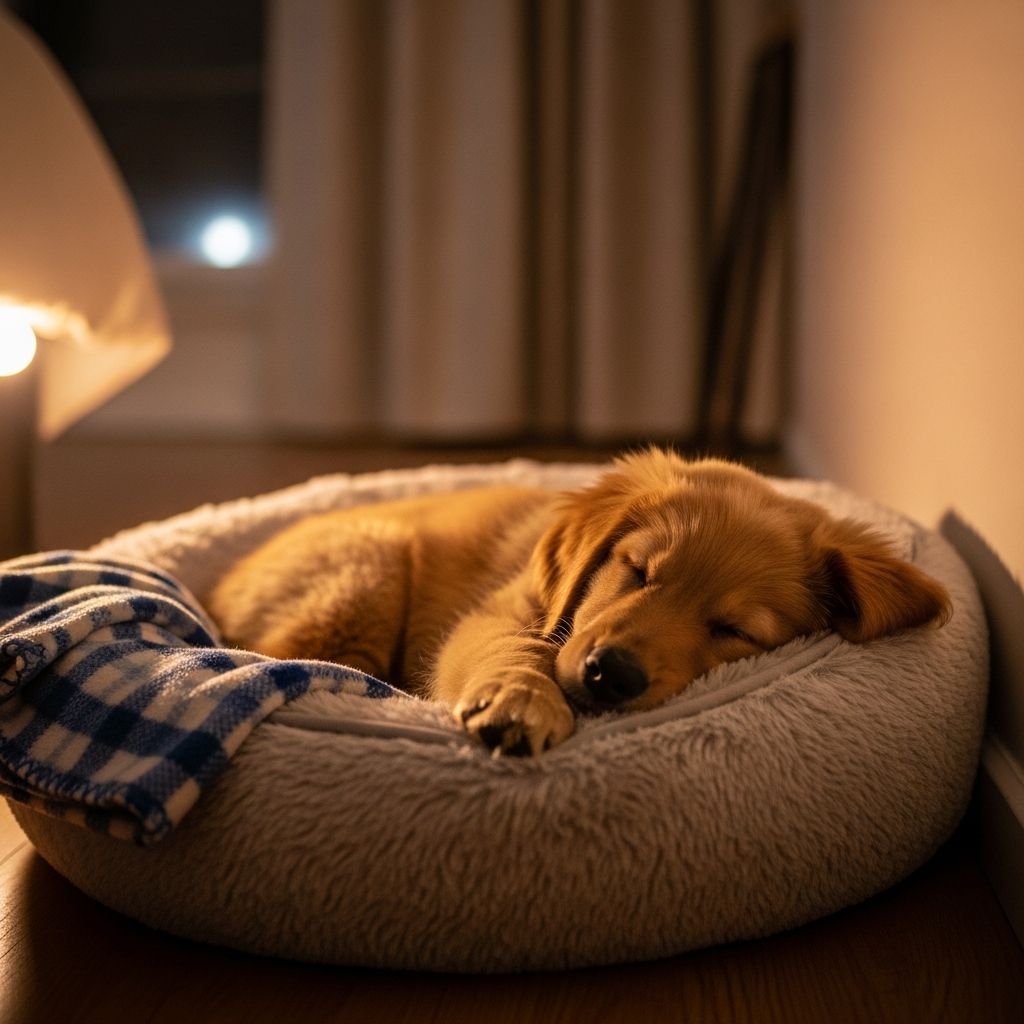 How to Teach Your Puppy to Sleep Through the Night Master puppy sleep training with proven techniques for restful nights and happy puppies.
