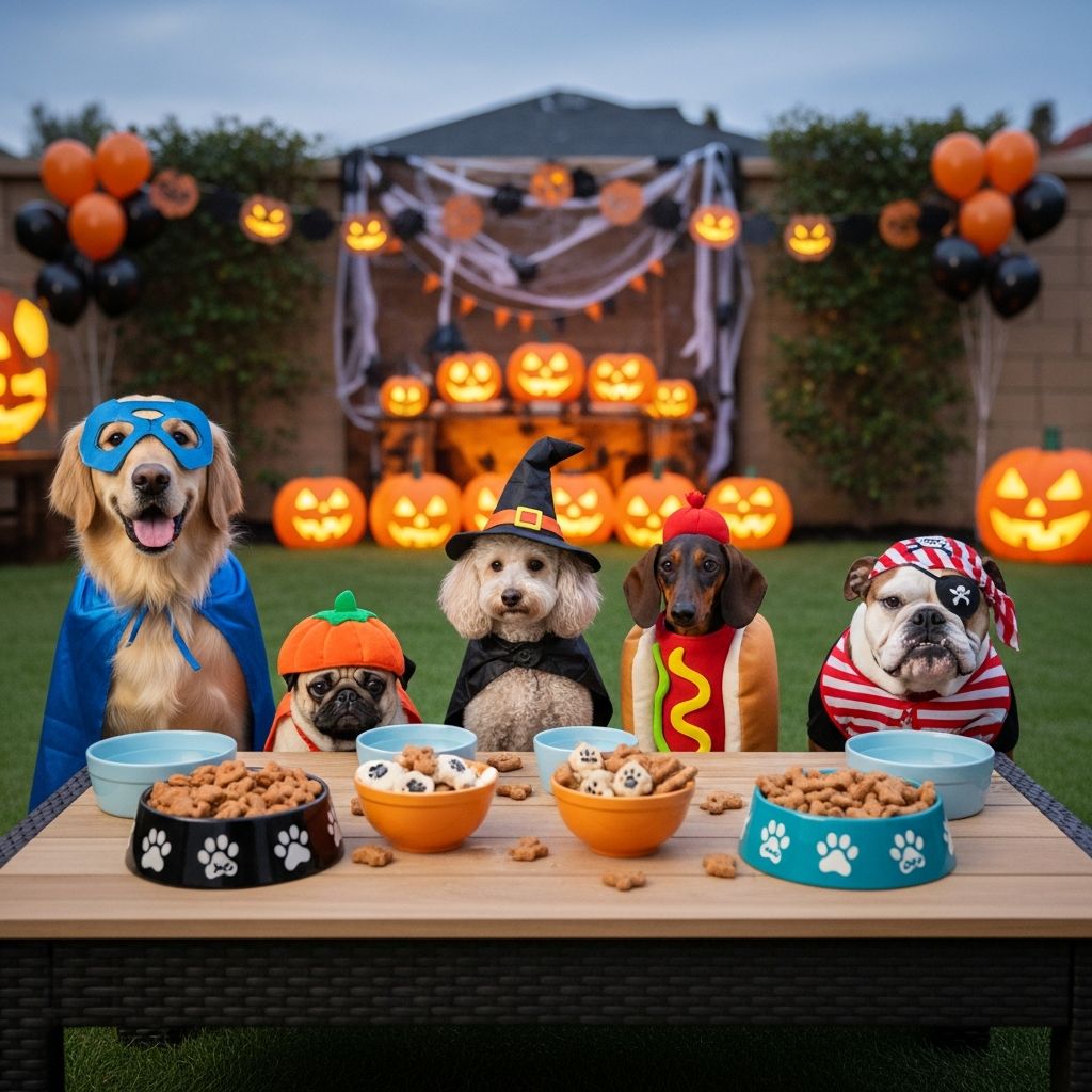 How To Throw A Dog Halloween Party: Comprehensive Guide Create a spooktacular Halloween celebration for your furry friends with safe decorations, fun games, and dog-friendly treats.