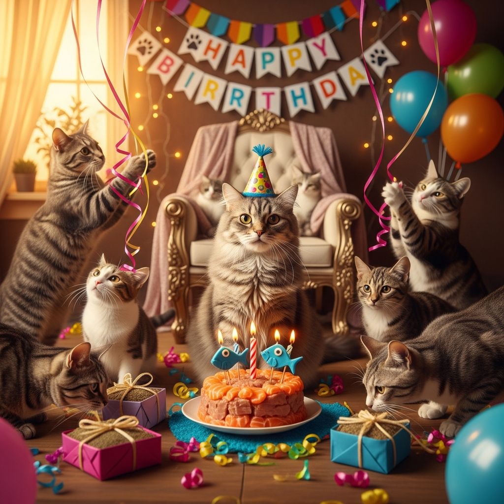 Cat Birthday Party: Complete Guide To A Pawsome Bash Plan the purr-fect celebration: games, treats, and decorations for your cat's special day.