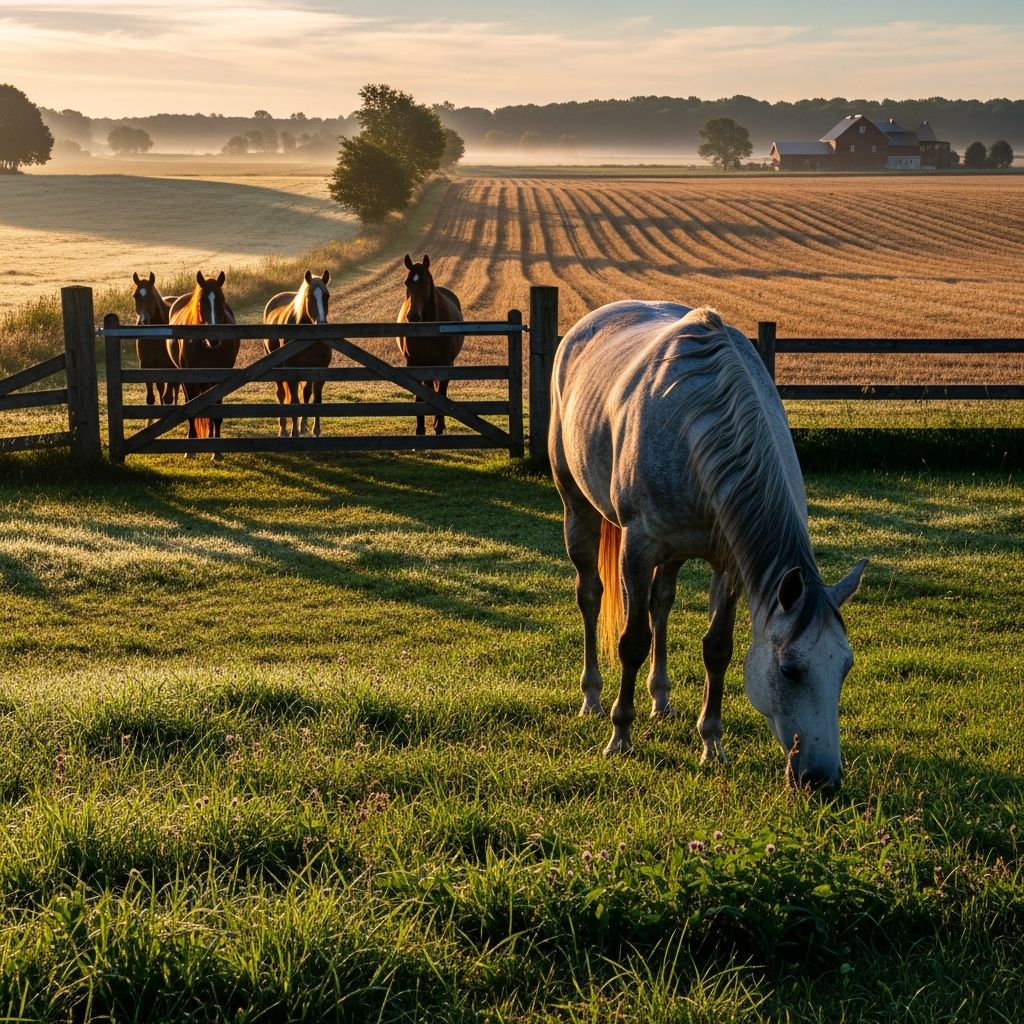 How to Transition Horses Off Pasture Safely Learn proven strategies to safely transition your horse from pasture to stall or dry lot housing.
