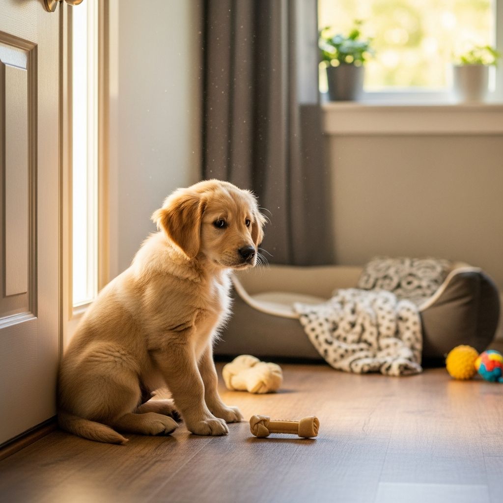 Complete guide to managing puppy separation anxiety through training, behavior modification, and professional support.