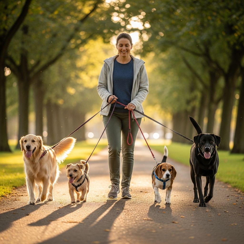 How to Walk Multiple Dogs Without Losing Your Cool Master the art of multi-dog walks with proven techniques and strategies for stress-free outings.
