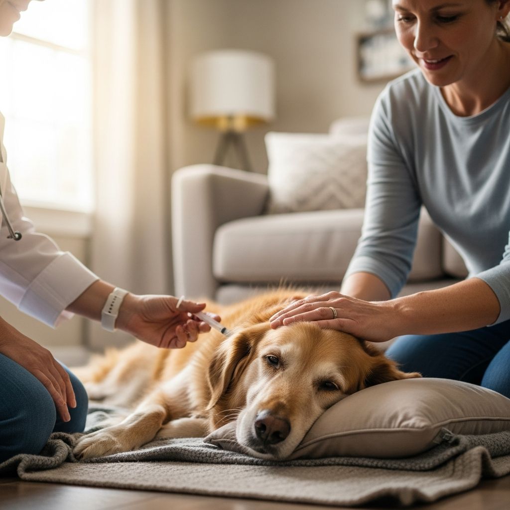 Compassionate guide to understanding in-home pet euthanasia and making the best decision for your beloved companion.