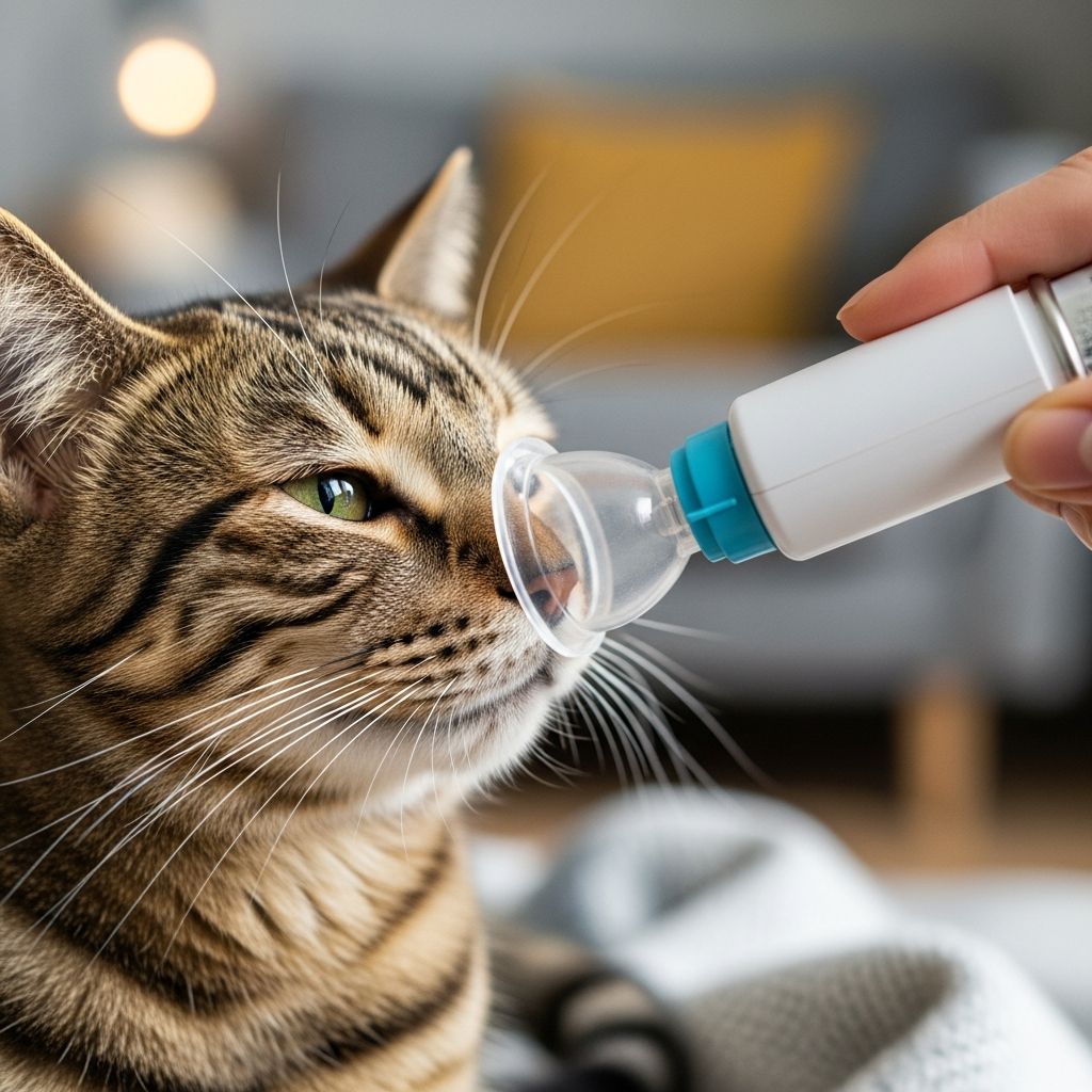 Inhalant Treatment for Feline Asthma and Bronchitis Discover how inhaled medications effectively treat feline asthma and bronchitis with fewer side effects.