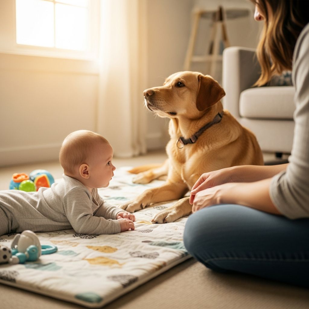 Introducing Infants to Dogs: A Complete Safety Guide Learn how to safely introduce your family dog to a new infant with expert preparation and supervision strategies.