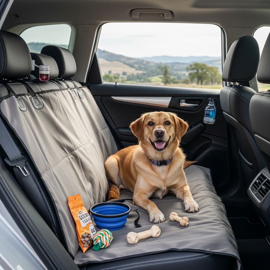 Travel comfortably with your dog while keeping your car clean, fresh, and odor-free.