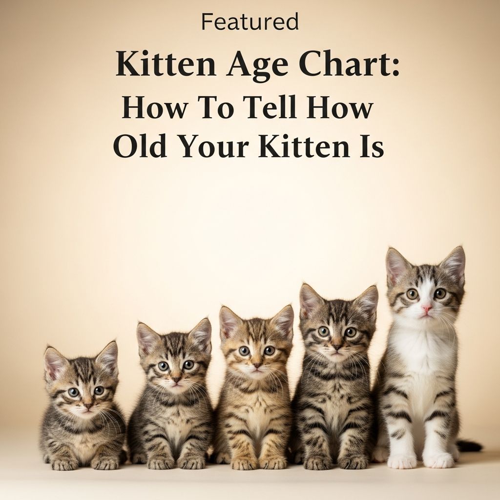 Kitten Age Chart: How To Tell How Old Your Kitten Is Complete kitten development guide: Learn physical and behavioral milestones from newborn to adult.