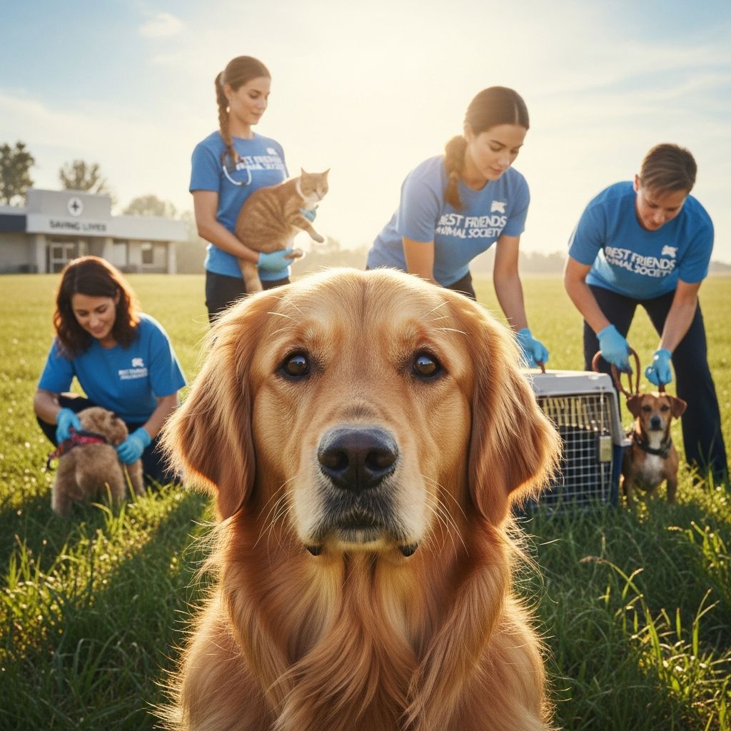 Join Laddie's Legacy and Best Friends in saving dogs and cats across America.