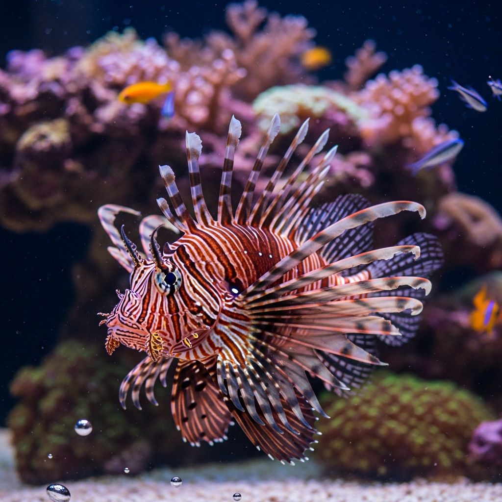 Lionfish: Risky But Rewarding Aquarium Fish Master the art of lionfish care: challenges, rewards, and expert tips for experienced aquarists.