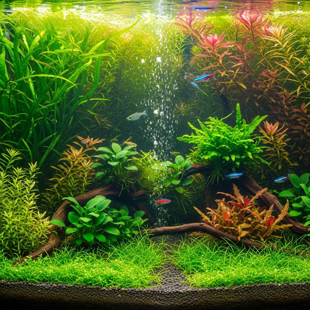 Master the basics of keeping live aquarium plants healthy and thriving in your tank.