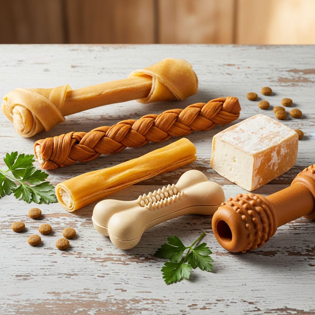 Long-Lasting Dog Chews: A Complete Guide Discover the best long-lasting dog chews for dental health, mental stimulation, and behavior management.