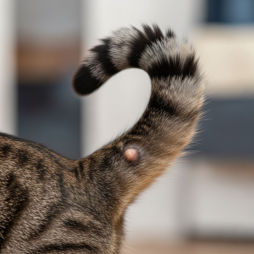 What to Do About a Lump on Your Cat’s Tail Complete guide to identifying, diagnosing, and treating lumps on your cat's tail.