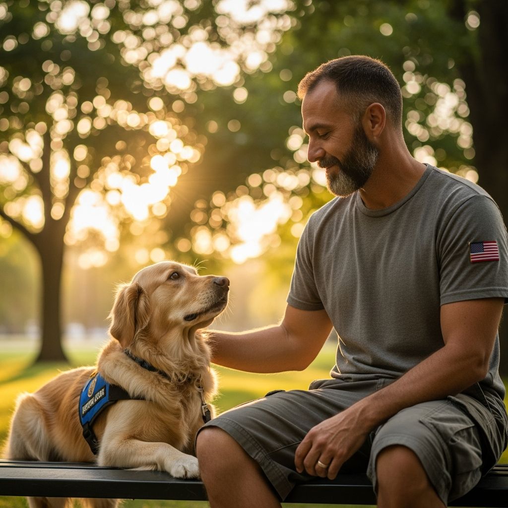 How a service dog named Dobby transformed a Marine veteran's life and restored his independence.